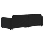 Casa si Gradina - Mobilier - Paturi si accesorii - Paturi - Pat de zi cu extensie si sertare, negru, 80x200 cm, catifea - Infinity.ro