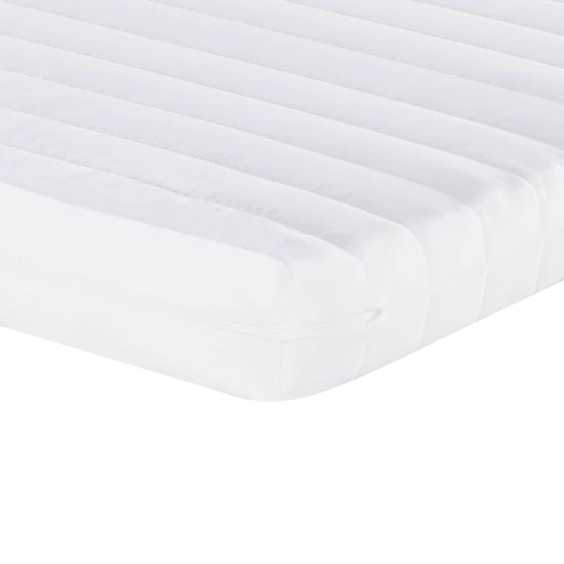 Casa si Gradina - Mobilier - Paturi si accesorii - Paturi - Pat de zi cu extensie si saltele gri deschis 100x200 cm catifea - Infinity.ro
