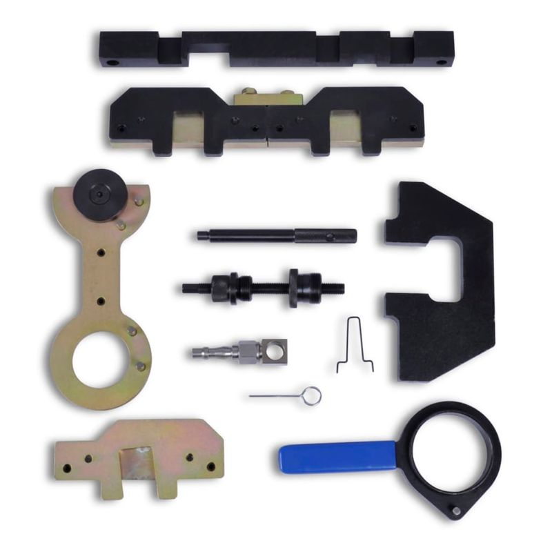 Auto si Moto - Reparatii si depanare - Scule auto - Scule si truse auto - Set sincronizare distributie 11 piese BMW M42/44/50/52/54/56 - Infinity.ro