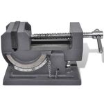 Casa si Gradina - Constructii - Scule electrice si accesorii - Menghine si cleme fixare - Menghina cu inclinare masina gaurit, actionare manuala, 110 mm - Infinity.ro