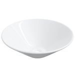 Casa si Gradina - Sanitare - Lavoar baie si accesorii - Lavoare si piedestale - Chiuveta ceramica rotunda, 2 buc. (Nu se vinde individual) - Infinity.ro