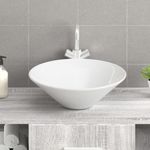 Casa si Gradina - Sanitare - Lavoar baie si accesorii - Lavoare si piedestale - Chiuveta ceramica rotunda, 2 buc. (Nu se vinde individual) - Infinity.ro