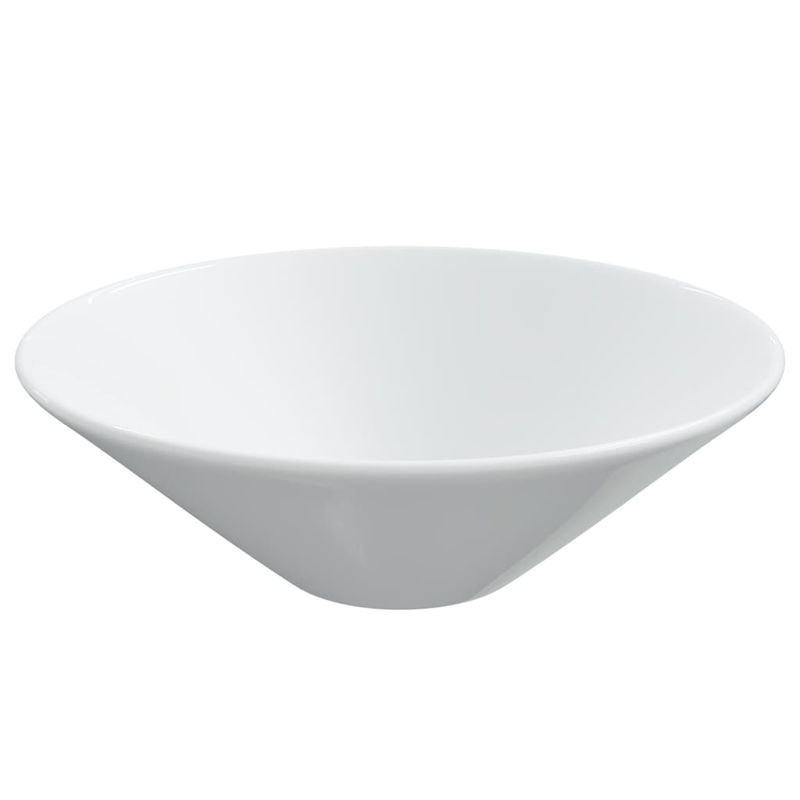Casa si Gradina - Sanitare - Lavoar baie si accesorii - Lavoare si piedestale - Chiuveta ceramica rotunda, 2 buc. (Nu se vinde individual) - Infinity.ro