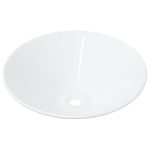 Casa si Gradina - Sanitare - Lavoar baie si accesorii - Lavoare si piedestale - Chiuveta ceramica rotunda, 2 buc. (Nu se vinde individual) - Infinity.ro