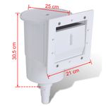 Casa si Gradina - Constructii - Scari si accesorii interioare - Alte accesorii pentru piscine - Set de filtrare pentru piscina, 8 piese, 21 x 25 x 30,5 cm - Infinity.ro