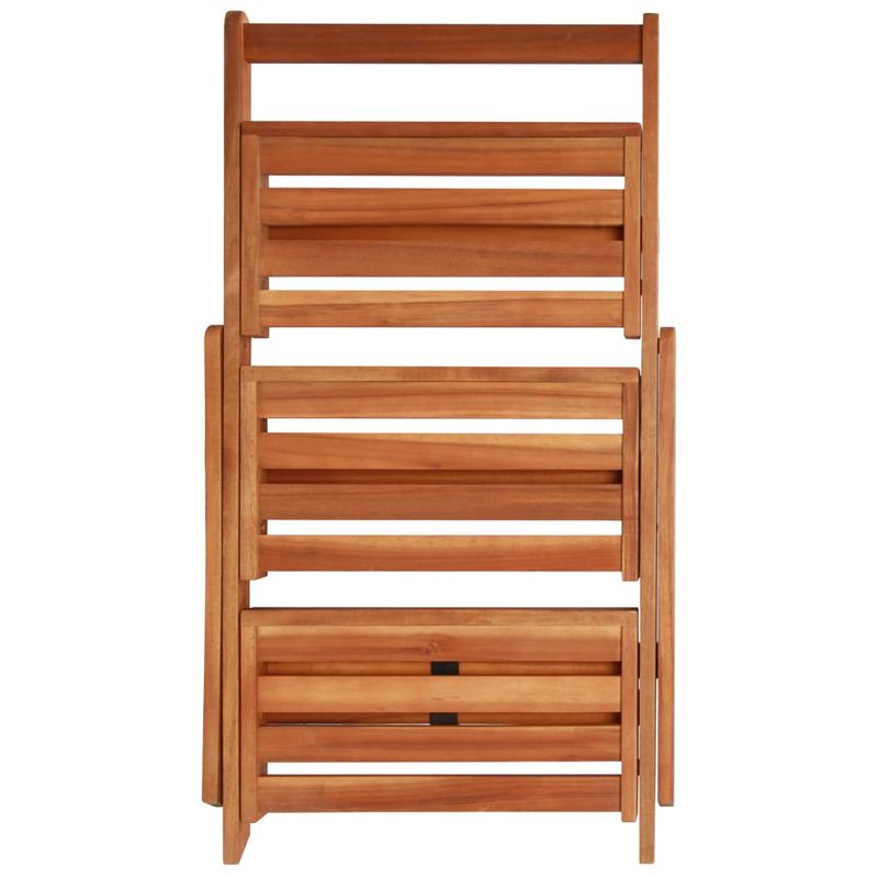 Casa si Gradina - Gradinarit si plante - Plante si ghivece - Ghivece si suporturi - Suport de plante, 3 niveluri, 50x63x80 cm, lemn masiv de acacia - Infinity.ro