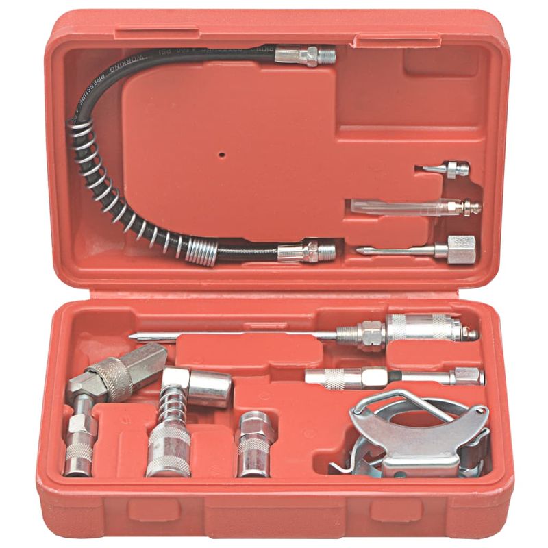 Auto si Moto - Reparatii si depanare - Scule auto - Scule si truse auto - Kit accesorii de lubrifiere, 11 piese - Infinity.ro