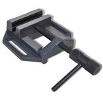 Casa si Gradina - Constructii - Scule electrice si accesorii - Menghine si cleme fixare - Menghina pentru masina de gaurit, actionare manuala, 90 mm - Infinity.ro