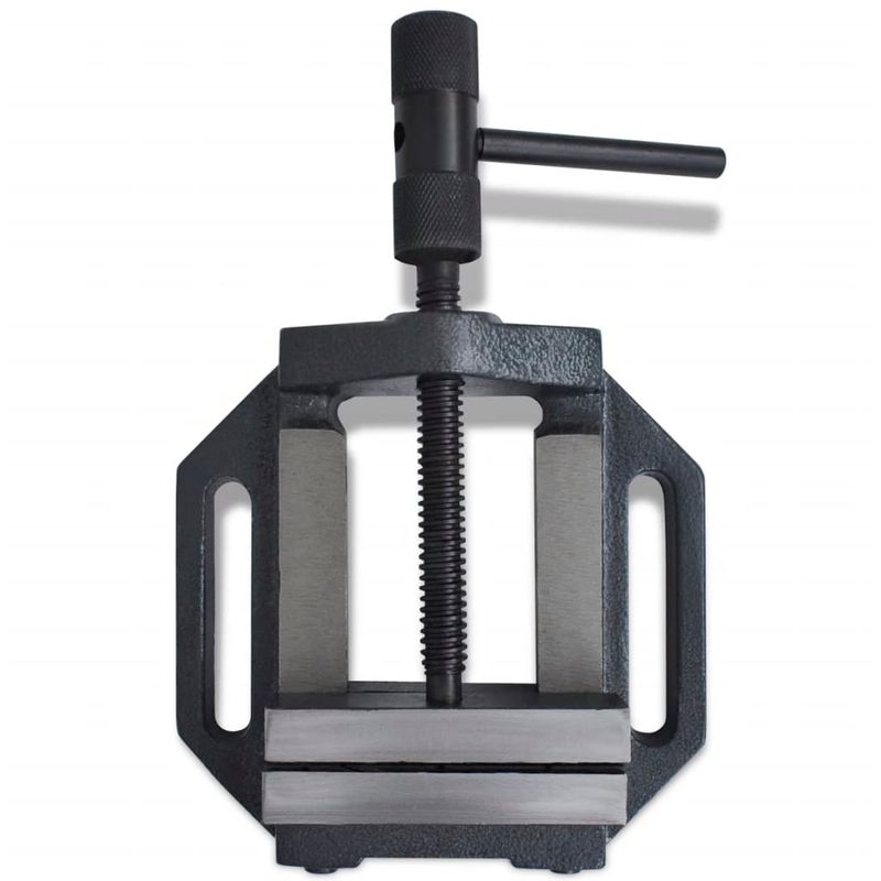 Casa si Gradina - Constructii - Scule electrice si accesorii - Menghine si cleme fixare - Menghina pentru masina de gaurit, actionare manuala, 90 mm - Infinity.ro