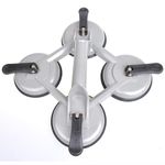 Auto si Moto - Reparatii si depanare - Scule auto - Scule si truse auto - ProPlus Dispozitiv ridicare cu 4 ventuze aspirare, argintiu, aluminiu - Infinity.ro