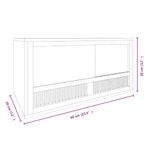 Petshop - Accesorii petshop - Acvaristica si teraristica - Acvarii si terarii - Terariu, 60x30x30 cm, lemn prelucrat - Infinity.ro