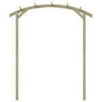 Casa si Gradina - Gradina si terasa - Decoratiuni exterior - Arcade - Pergola de gradina, 180 x 210 x 40 cm, lemn de pin tratat - Infinity.ro
