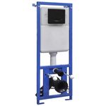 Casa si Gradina - Sanitare - Obiecte sanitare - Accesorii vase de toaleta - Rezervor inalt incastrat, 11 L, 41 x 14 x (110-125) cm - Infinity.ro