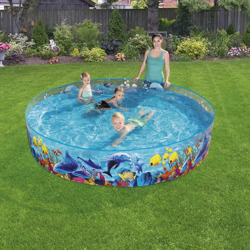 Casa si Gradina - Gradina si terasa - Piscine si accesorii - Piscine copii - Bestway Piscina Fill 'N Fun Odyssey, 244x46 cm - Infinity.ro