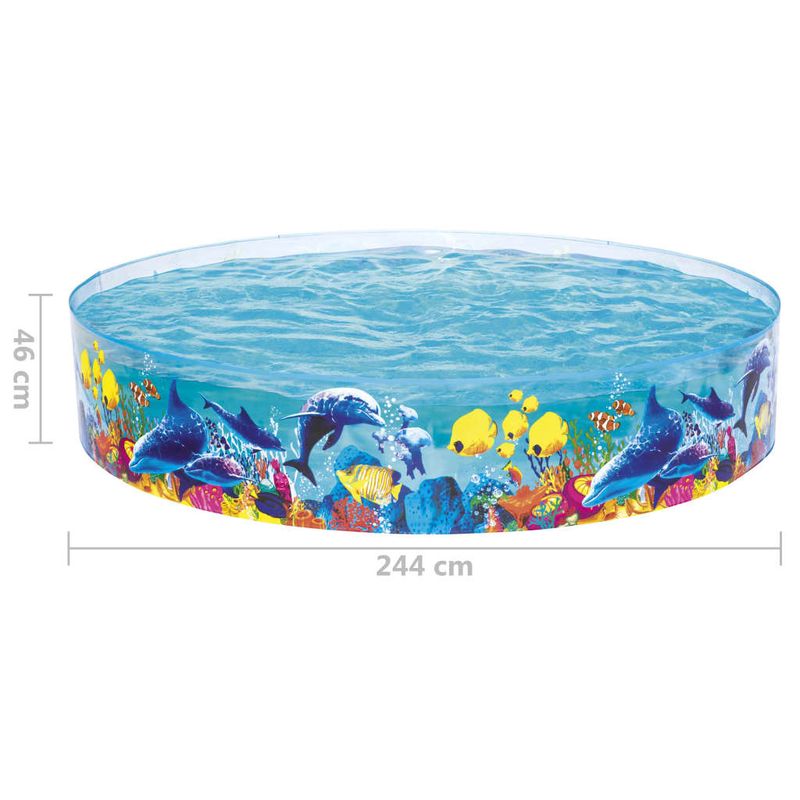 Casa si Gradina - Gradina si terasa - Piscine si accesorii - Piscine copii - Bestway Piscina Fill 'N Fun Odyssey, 244x46 cm - Infinity.ro