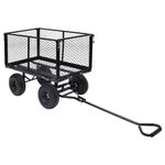 Casa si Gradina - Constructii - Depozitare, transport si protectie - Accesorii echipamente pentru transport si ridicat - Carucior manual de gradina, negru, 350 kg - Infinity.ro