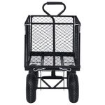 Casa si Gradina - Constructii - Depozitare, transport si protectie - Accesorii echipamente pentru transport si ridicat - Carucior manual de gradina, negru, 350 kg - Infinity.ro