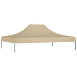 Casa si Gradina - Gradina si terasa - Umbrele si pavilioane - Pavilioane - Acoperis pentru cort de petrecere, bej, 4,5 x 3 m, 270 g/m² - Infinity.ro