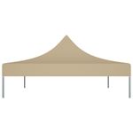 Casa si Gradina - Gradina si terasa - Umbrele si pavilioane - Pavilioane - Acoperis pentru cort de petrecere, bej, 4,5 x 3 m, 270 g/m² - Infinity.ro