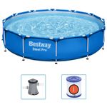 Casa si Gradina - Gradina si terasa - Piscine si accesorii - Piscine - Bestway Piscina cu cadru Steel Pro, 366 x 76 cm - Infinity.ro