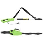 Casa si Gradina - Gradinarit si plante - Unelte gradinarit - Foarfeci gradinarit - Trimmer electric de gard viu cu tija telescopica, 41 cm, 550 W - Infinity.ro