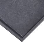 Casa si Gradina - Gradina si terasa - Umbrele si pavilioane - Umbrele - Suport pentru umbrela, negru, 40x28x4 cm, granit - Infinity.ro