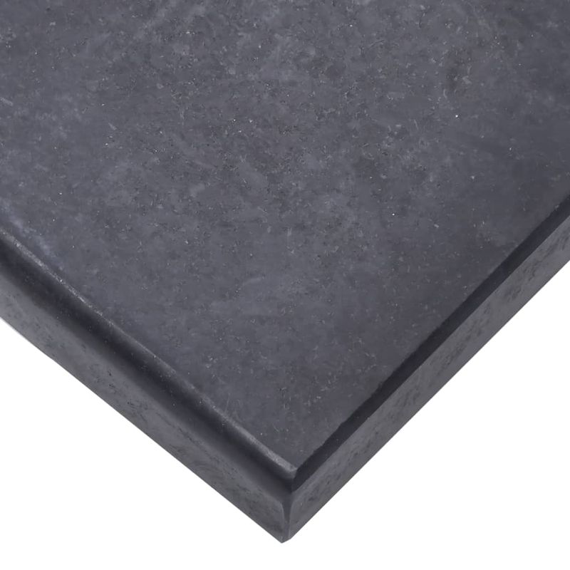 Casa si Gradina - Gradina si terasa - Umbrele si pavilioane - Umbrele - Suport pentru umbrela, negru, 40x28x4 cm, granit - Infinity.ro