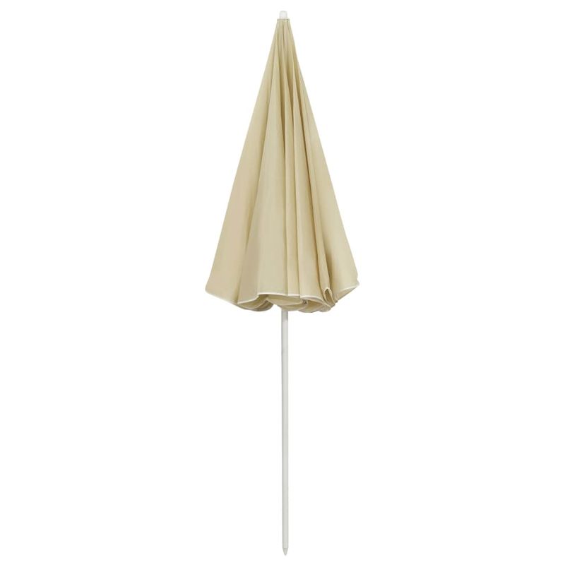 Casa si Gradina - Gradina si terasa - Umbrele si pavilioane - Umbrele - Umbrela de plaja, 240 cm, galben nisipiu - Infinity.ro