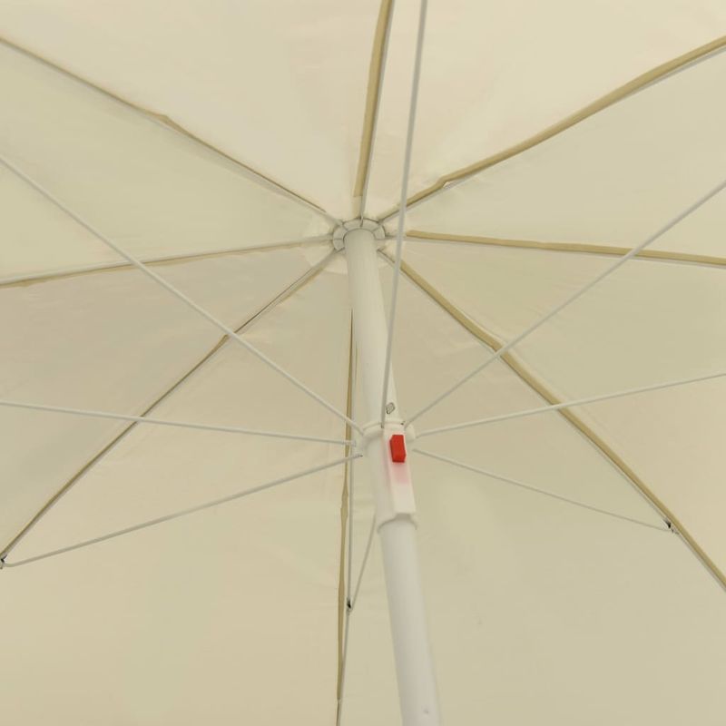 Casa si Gradina - Gradina si terasa - Umbrele si pavilioane - Umbrele - Umbrela de plaja, 240 cm, galben nisipiu - Infinity.ro
