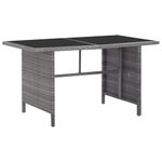Casa si Gradina/Gradina si terasa/Mobilier exterior/Seturi mobila gradina - Set mobilier de exterior cu perne, 5 piese, gri, poliratan - Infinity.ro