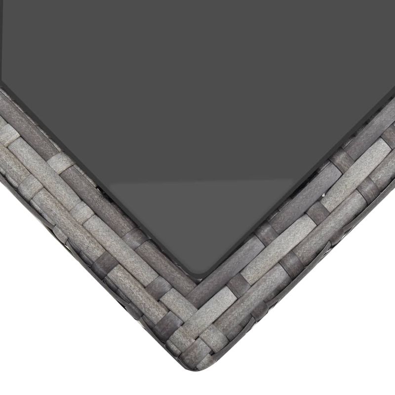 Casa si Gradina/Gradina si terasa/Mobilier exterior/Seturi mobila gradina - Set mobilier de exterior cu perne, 5 piese, gri, poliratan - Infinity.ro