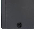 Casa si Gradina - Mobilier - Mobilier baie - Corpuri baie - Dulap de baie cu oglinda si LED-uri, gri, 50x14x60 cm - Infinity.ro