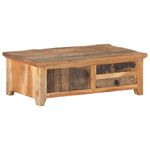 Casa si Gradina - Mobilier - Mese si birouri - Masute de cafea - Masa de cafea, 90 x 50 x 31 cm, lemn masiv reciclat - Infinity.ro