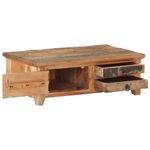 Casa si Gradina - Mobilier - Mese si birouri - Masute de cafea - Masa de cafea, 90 x 50 x 31 cm, lemn masiv reciclat - Infinity.ro