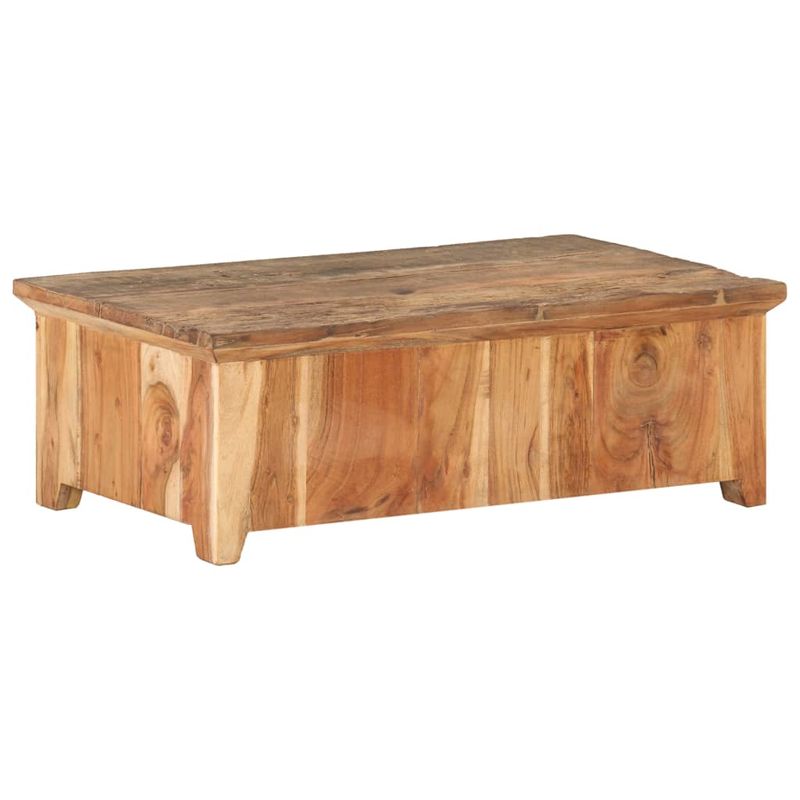 Casa si Gradina - Mobilier - Mese si birouri - Masute de cafea - Masa de cafea, 90 x 50 x 31 cm, lemn masiv reciclat - Infinity.ro