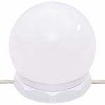 Casa si Gradina - Mobilier - Comode si corpuri - Masute de toaleta - Masuta de toaleta cu LED si dulap, alb, lemn prelucrat - Infinity.ro