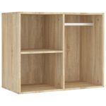 Casa si Gradina - Mobilier - Comode si corpuri - Masute de toaleta - Masa toaleta cu LED/2 dulapuri, stejar sonoma, lemn prelucrat - Infinity.ro