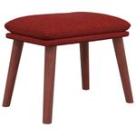 Casa si Gradina - Mobilier - Scaune si fotolii - Tabureti - Taburet, rosu vin, 45x29,5x35 cm, material textil - Infinity.ro