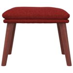 Casa si Gradina - Mobilier - Scaune si fotolii - Tabureti - Taburet, rosu vin, 45x29,5x35 cm, material textil - Infinity.ro