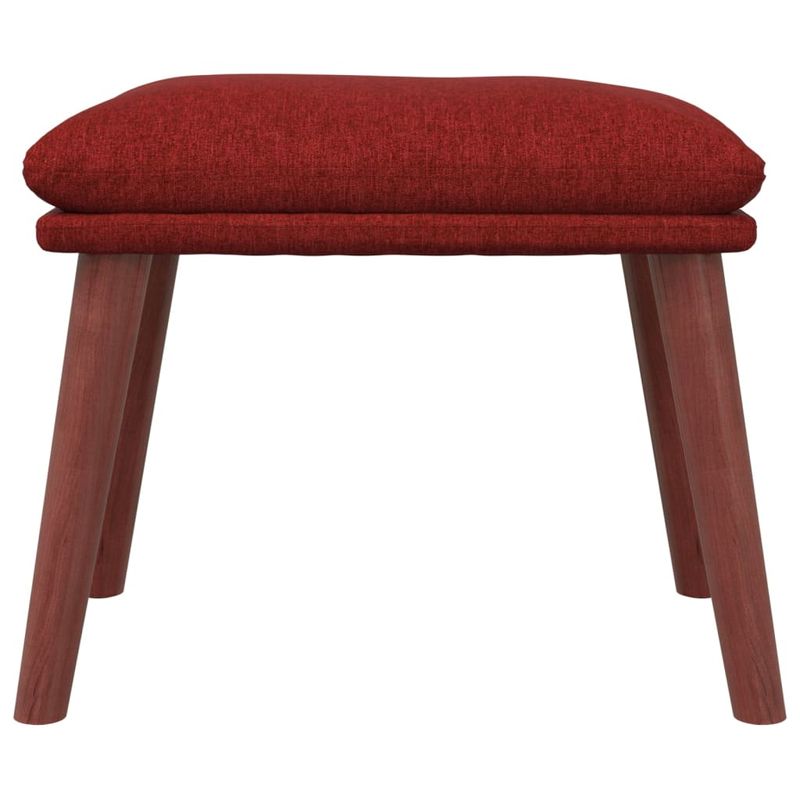 Casa si Gradina - Mobilier - Scaune si fotolii - Tabureti - Taburet, rosu vin, 45x29,5x35 cm, material textil - Infinity.ro