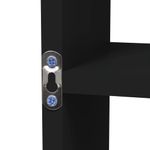 Casa si Gradina - Mobilier - Biblioteci si rafturi - Rafturi - Raft prezentare suspendat pe perete 8 compartimente, negru - Infinity.ro