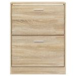 Casa si Gradina - Mobilier - Organizare si depozitare - Organizator incaltaminte - Pantofar, stejar, 59x17x81 cm, lemn prelucrat - Infinity.ro