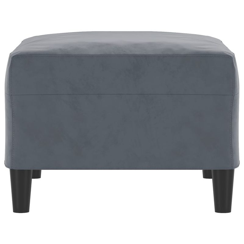 Casa si Gradina - Mobilier - Scaune si fotolii - Tabureti - Taburet, gri inchis, 70x55x41 cm, catifea - Infinity.ro