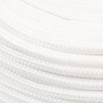 Casa si Gradina - Constructii - Feronerie si accesorii - Sfoara si lanturi - Franghie de barca, alb complet, 6 mm, 100 m, polipropilena - Infinity.ro