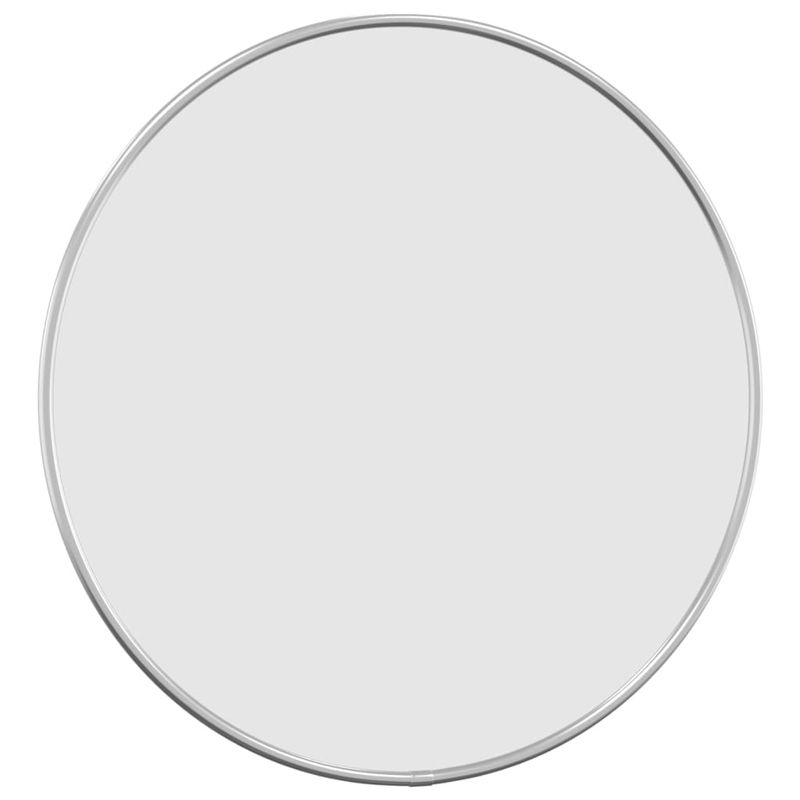 Casa si Gradina - Decoratiuni - Oglinzi - Oglinda de perete rotunda, argintiu, Ø 40 cm - Infinity.ro