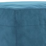 Casa si Gradina - Mobilier - Scaune si fotolii - Tabureti - Taburet, albastru, 70x55x41 cm, catifea - Infinity.ro