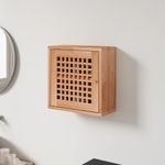 Casa si Gradina - Mobilier - Dulapuri si sifoniere - Dulapuri - Dulap de perete, 42x18x42 cm, lemn masiv de nuc - Infinity.ro