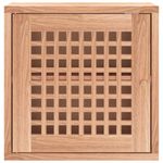 Casa si Gradina - Mobilier - Dulapuri si sifoniere - Dulapuri - Dulap de perete, 42x18x42 cm, lemn masiv de nuc - Infinity.ro