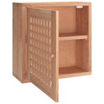 Casa si Gradina - Mobilier - Dulapuri si sifoniere - Dulapuri - Dulap de perete, 42x18x42 cm, lemn masiv de nuc - Infinity.ro