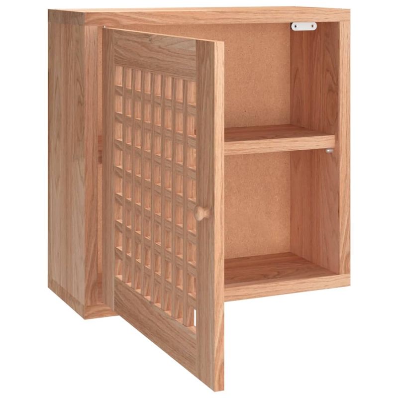 Casa si Gradina - Mobilier - Dulapuri si sifoniere - Dulapuri - Dulap de perete, 42x18x42 cm, lemn masiv de nuc - Infinity.ro